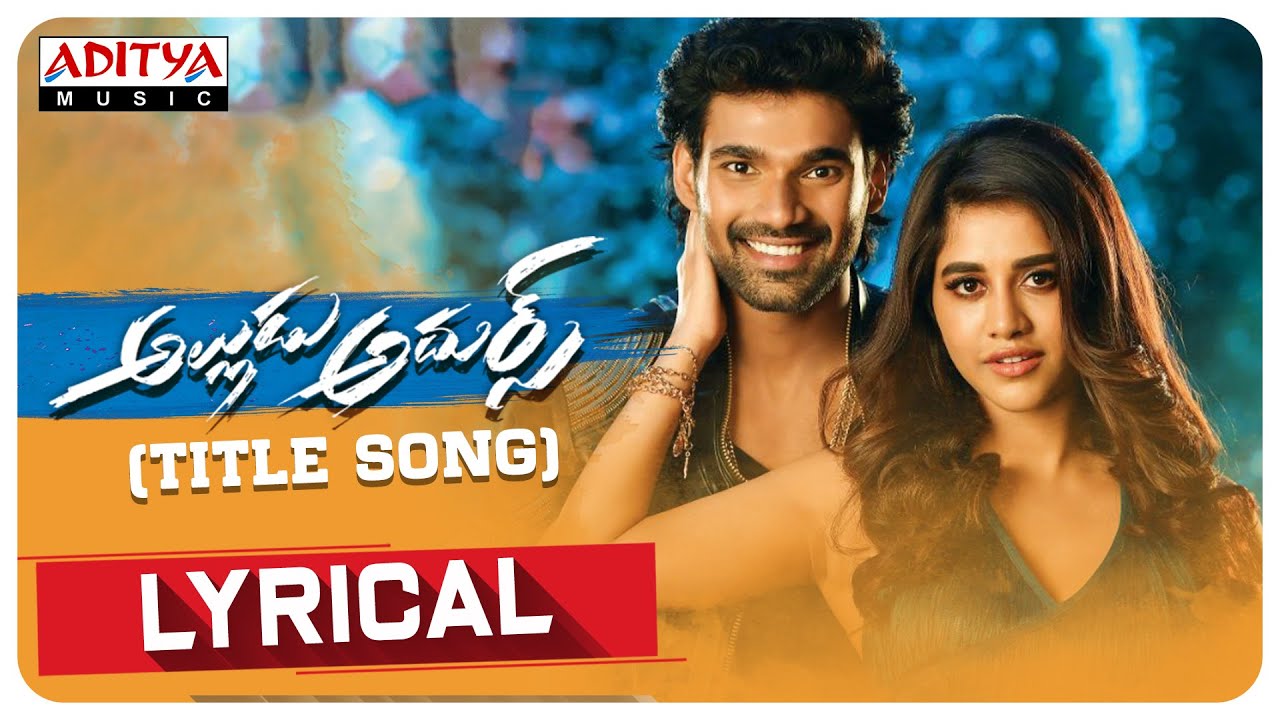 Alludu Adhurs Title Song Lyrics image