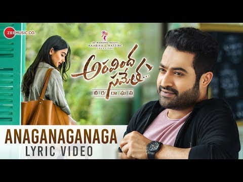 Anaganaganaga Song Lyrics image