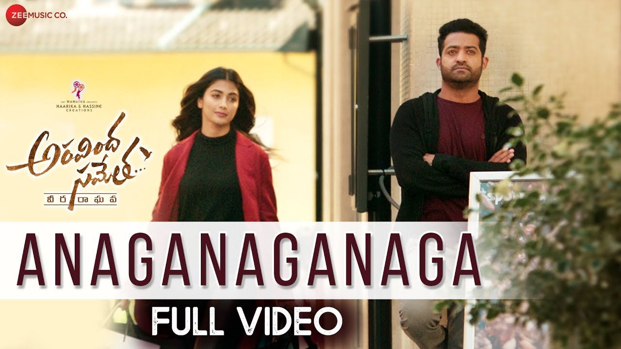 Anaganaganaga Song Lyrics image
