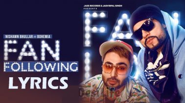 Fan Following Song Lyrics