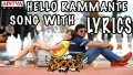 Hello Rammante Song Lyrics