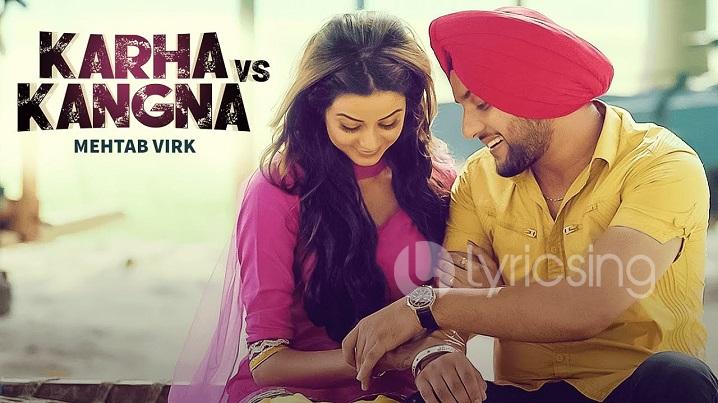 Karha Vs Kangna Song Lyrics image