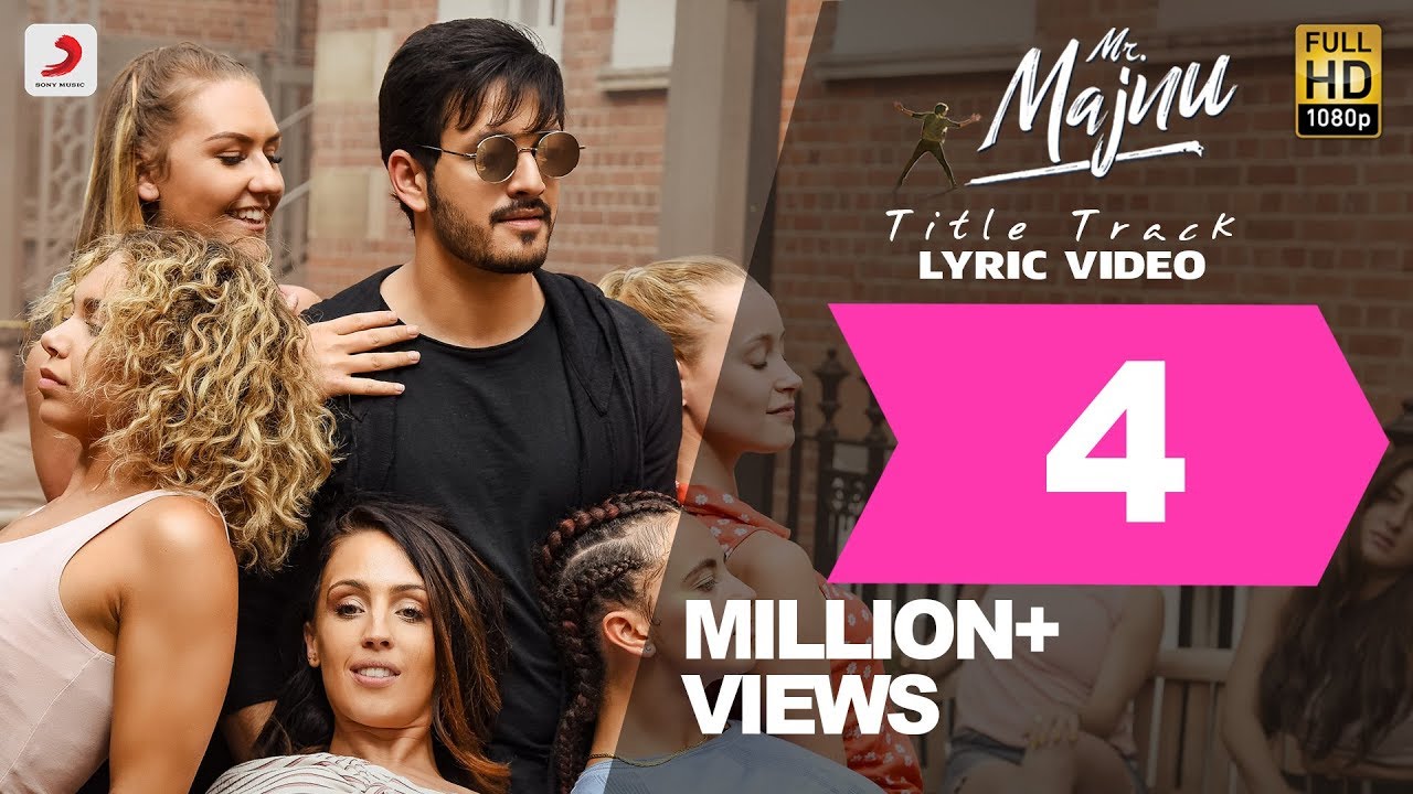 Mr.Majnu Song Lyrics image