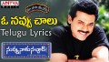 O Navvu Chalu Song Lyrics