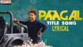 Paagal Song Lyrics