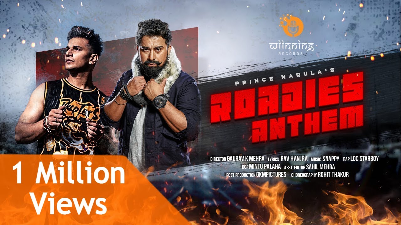 Roadies Anthem Song Lyrics image