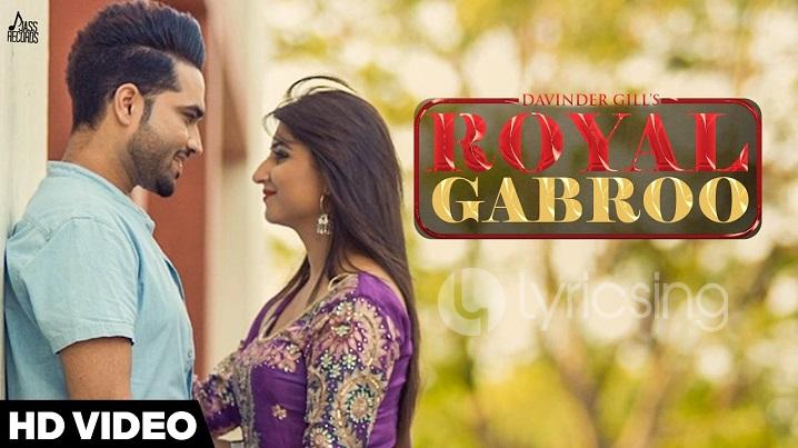 Royal Gabru Song lyrics image