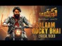 Salaam Rocky Bhai Song Lyrics