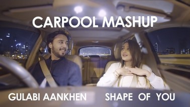 Shape Of You / Gulabi Aankhen (Carpool Mashup) Song Lyrics