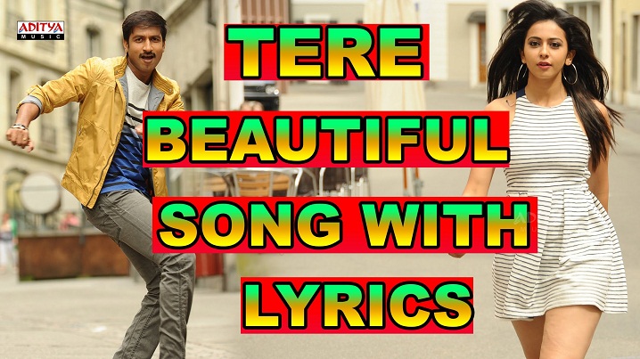 Tere Beautiful Anke Song Lyrics image