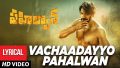 Vachadayyo Pehlwaan Song Lyrics