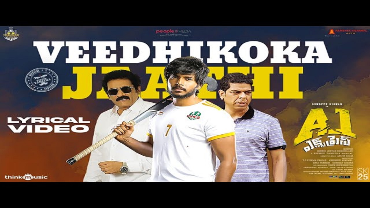 Veedhikoka Jaathi Song Lyrics image