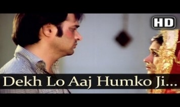 Dekh Lo Aaj Hamko Ji Bharke Song Lyrics