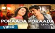 Poraada Poraada Song Lyrics
