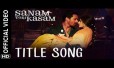 Sanam Teri Kasam Song Lyrics