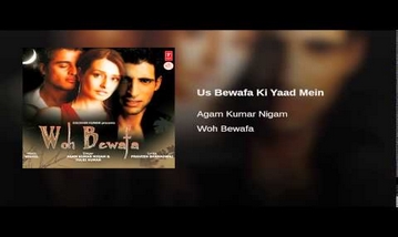 Uss Bewafa Ki Yaad Mein Song Lyrics image